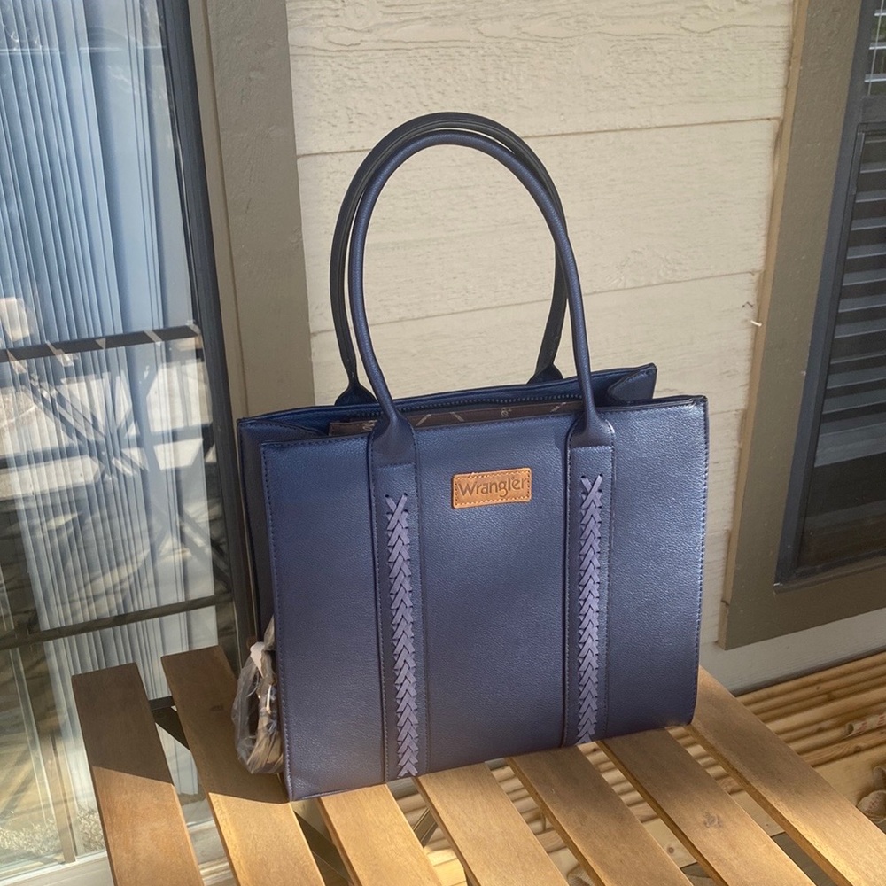 Wrangler Crossbody Tote - Navy Blue (Never Used)